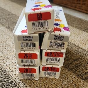 Tressa Colourage Hair Color Set - Red, Violet, Blonding Booster